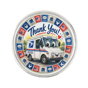 Postal Workers Appreciation  Lapel Pin