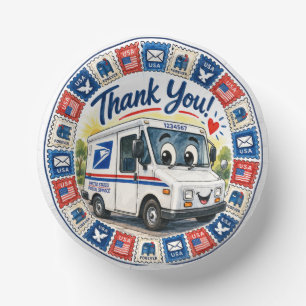 Postal Workers Appreciation  Paper Bowls
