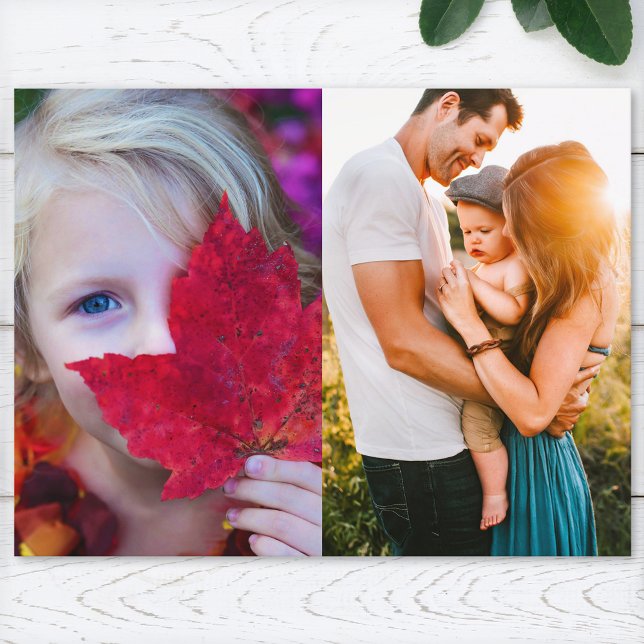 Postcard 2 Photo Edge Print Template (Creator Uploaded)