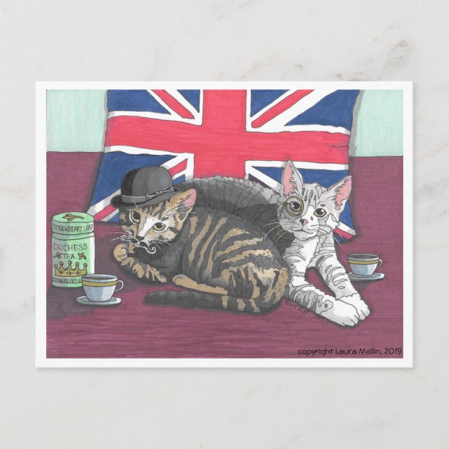 Postcard: A Spot of Tea (Tricia) Postcard (Front)