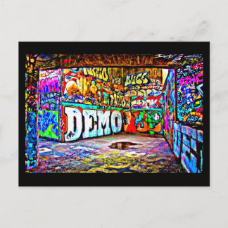 Postcard-Abstract/Misc-Graffiti Gallery 12 Postcard