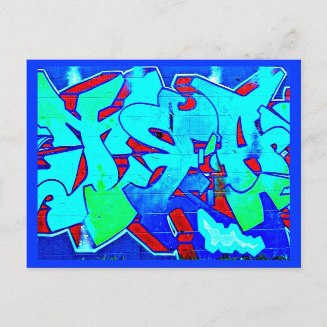 Postcard-Abstract/Misc-Graffiti Gallery 1 Postcard (Front)