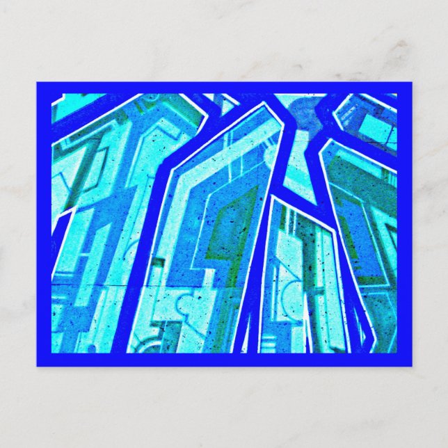 Postcard-Abstract/Misc-Graffiti Gallery 24 Postcard (Front)