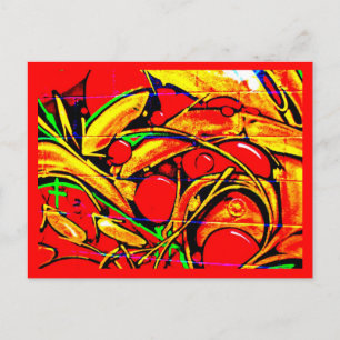 Postcard-Abstract/Misc-Graffiti Gallery 9 Postcard