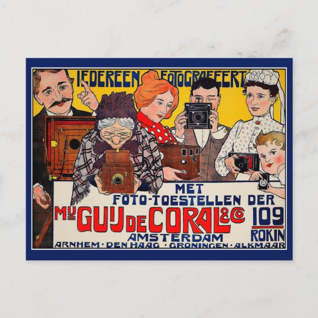 Postcard: Affiche Advertising - Cameras Postcard (Front)