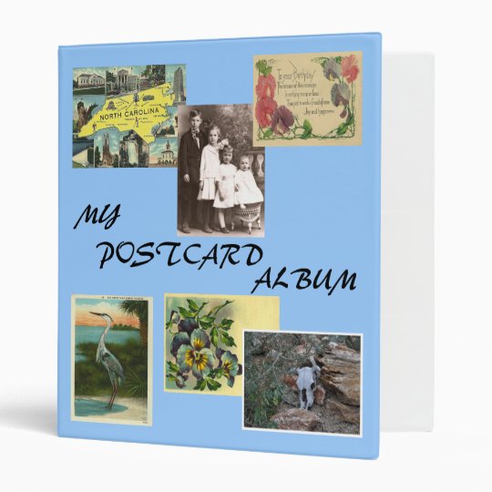 Postcard Album 3 Ring Binder