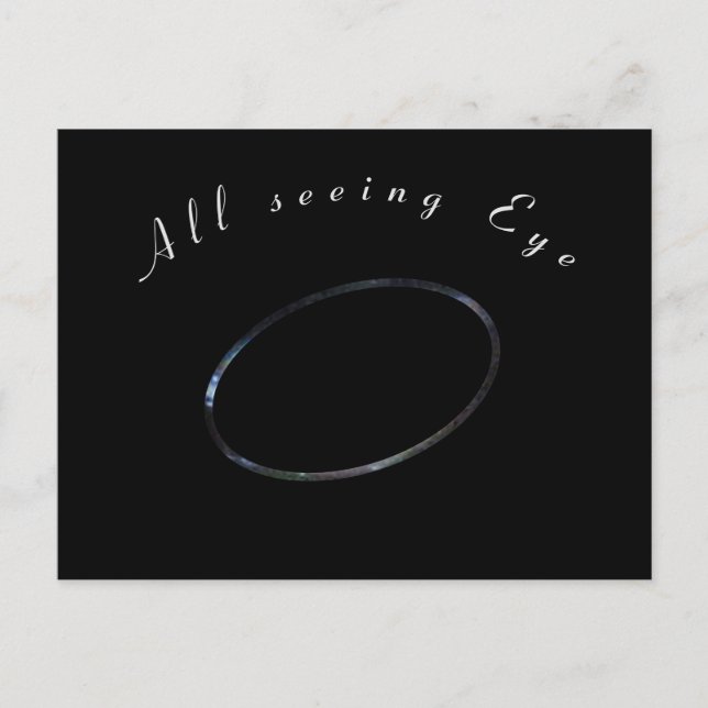 Postcard - All Seeing Eye (Front)