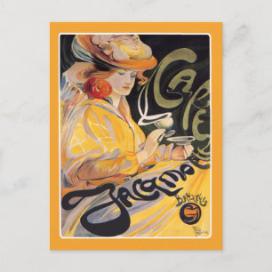 Postcard: Art Nouveau Café Postcard