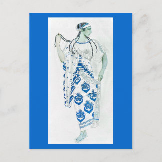 Postcard-Art of Fashion-Bakst 23 Postcard