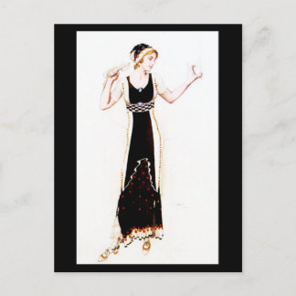Postcard-Art of Fashion-Bakst 33 Postcard