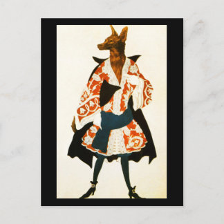Postcard-Art of Fashion-Bakst 3 Postcard