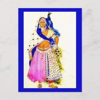 Postcard-Art of Fashion-Bakst 6 Postcard