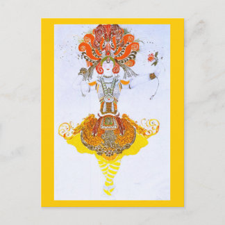 Postcard-Art of Fashion-Bakst 9 Postcard