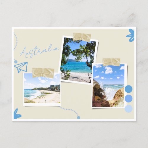 Postcard Australia Beaches 