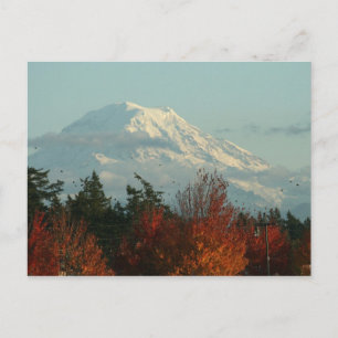 Postcard: Autumn Mt. Rainier Postcard