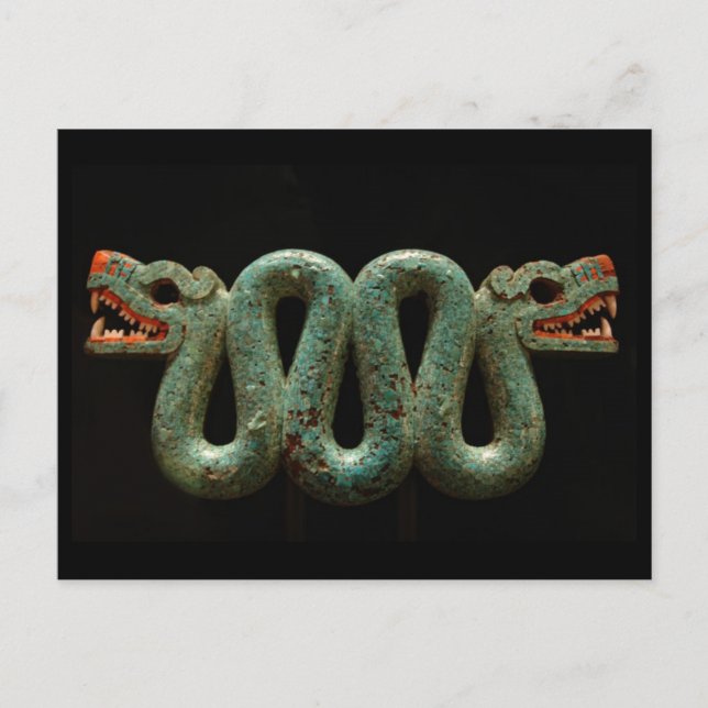 Postcard: Aztec serpent Postcard (Front)