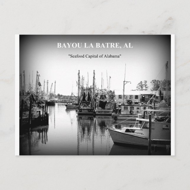 POSTCARD - BAYOU LA BATRE, ALABAMA (Front)