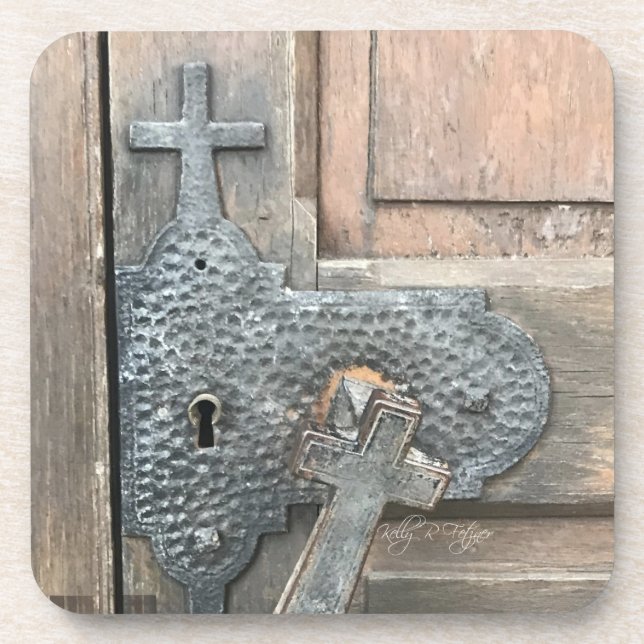 Postcard Beverage Coaster (Front)