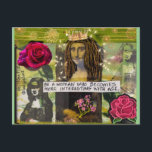 Postcard-birthday Postcard<br><div class="desc">Bad girl art</div>