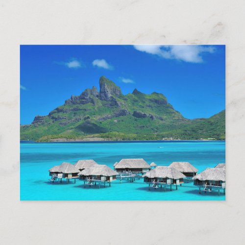 Postcard Bora Bora Sous_Le_Vent French Polynesia