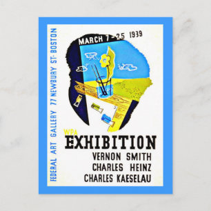 Postcard-Boston WPA Posters-20 Postcard