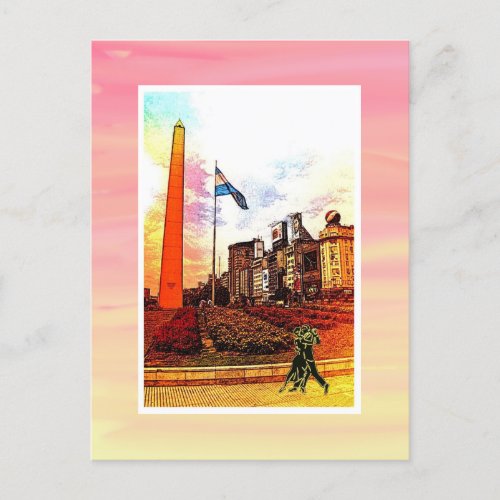 Postcard Buenos Aires Argentina