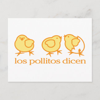 Postcard by Los Pollitos Dicen
