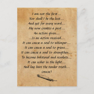 Postcard by Pâtisseries Poétique de Muse