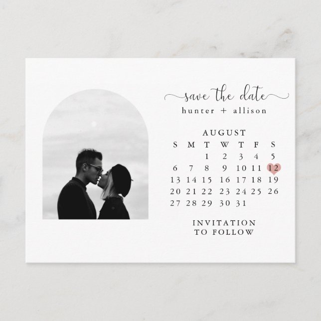 Postcard | Calendar Save the Date (Front)