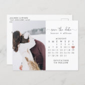 Postcard | Calendar Save the Date (Front/Back)