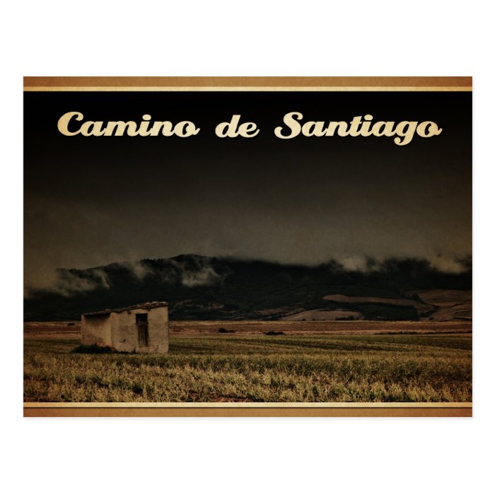 postcard Camino de Santiago