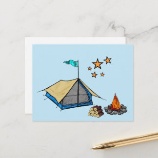 Postcard Camping