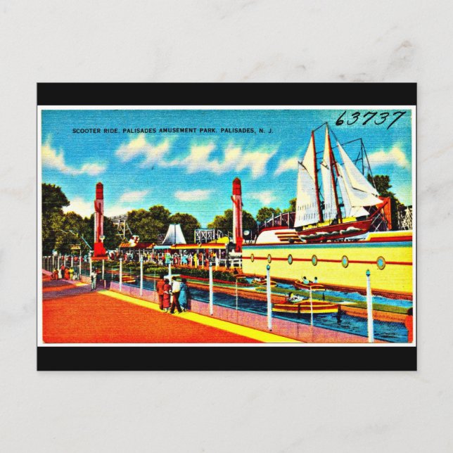 Postcard-Carnival/Amusement-13 Postcard (Front)