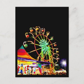 Postcard-Carnival/Amusement-25 Postcard