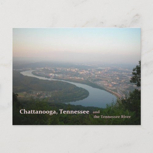 Postcard _ Chattanooga TN  the Tennessee River