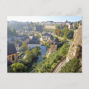Postcard Chemin de la Corniche - Luxembourg