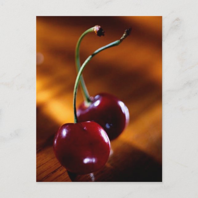 POSTCARD CHERRY PAIR (Front)