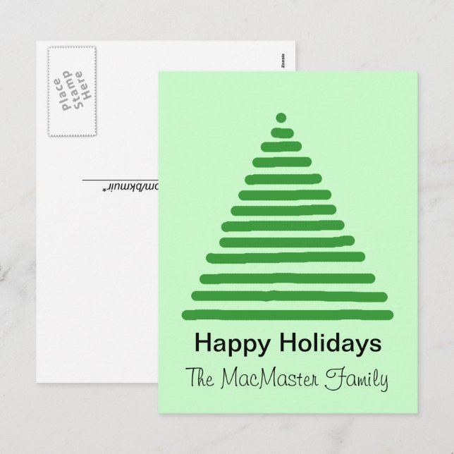 Postcard - Christmas Tree (Front/Back)