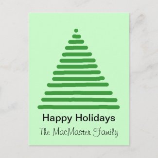 Postcard - Christmas Tree