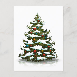 POSTCARD : CHRISTMAS TREE