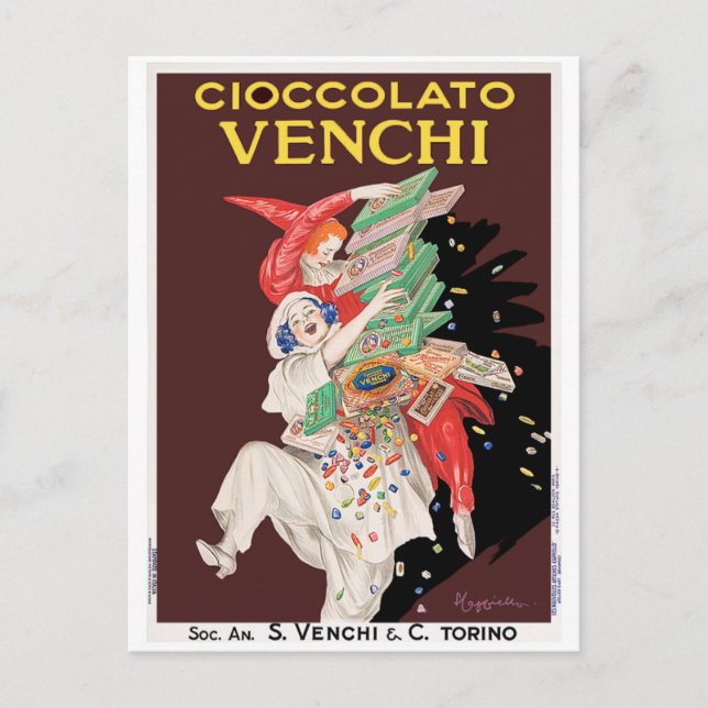 Postcard: Cioccolato - Chocolates Postcard (Front)