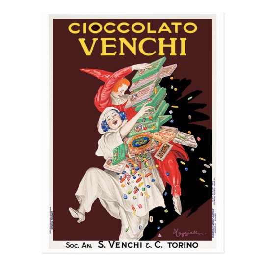 Postcard: Cioccolato - Chocolates Postcard