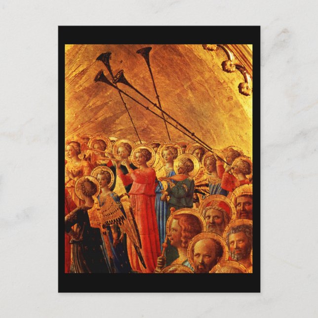 Postcard-Classic Art-Angelico 4 Postcard (Front)