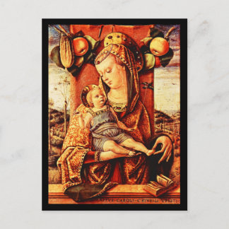 Postcard-Classic Art-Crivelli 6 Postcard