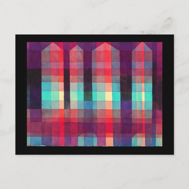 Postcard-Classic Art-Klee 7 Postcard (Front)