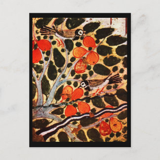 Postcard-Classic Art-Maler der Grabkammer 4 Postcard