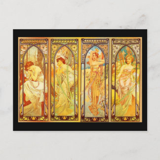 Postcard-Classic Art-Mucha 11 Postcard