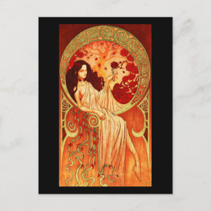 Postcard-Classic Art-Mucha 13 Postcard