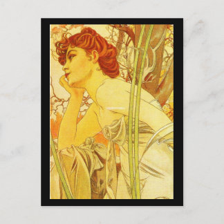 Postcard-Classic Art-Mucha 7 Postcard