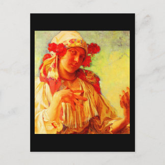 Postcard-Classic Art-Mucha 9 Postcard